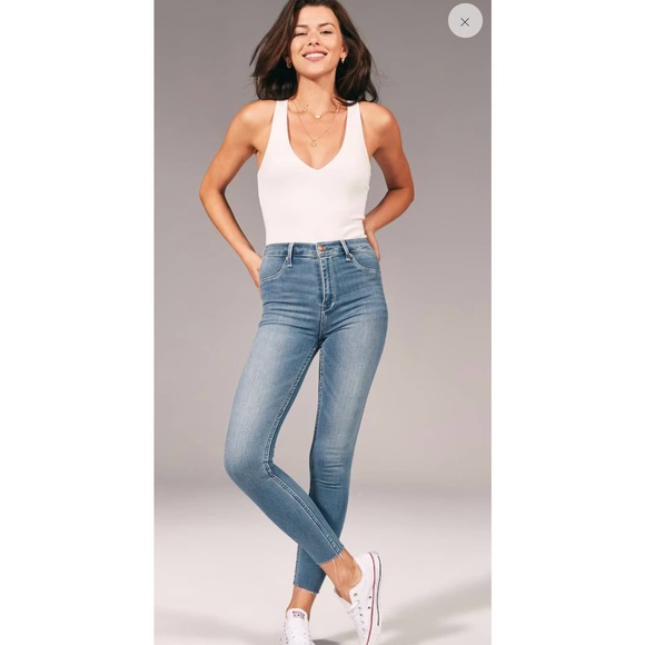 Abercrombie & Fitch Denim - Abercrombie & Fitch | Simone High Rise Jean Legging | Size 10